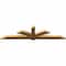 Ekena Millwork Redmond Rough Sawn Timber Gable Bracket, Western Red Cedar, 108"W x 27"H x 4"D x 6"F, 6/12 Pitch GBW108X27X0406RED00RWR - alternate 2